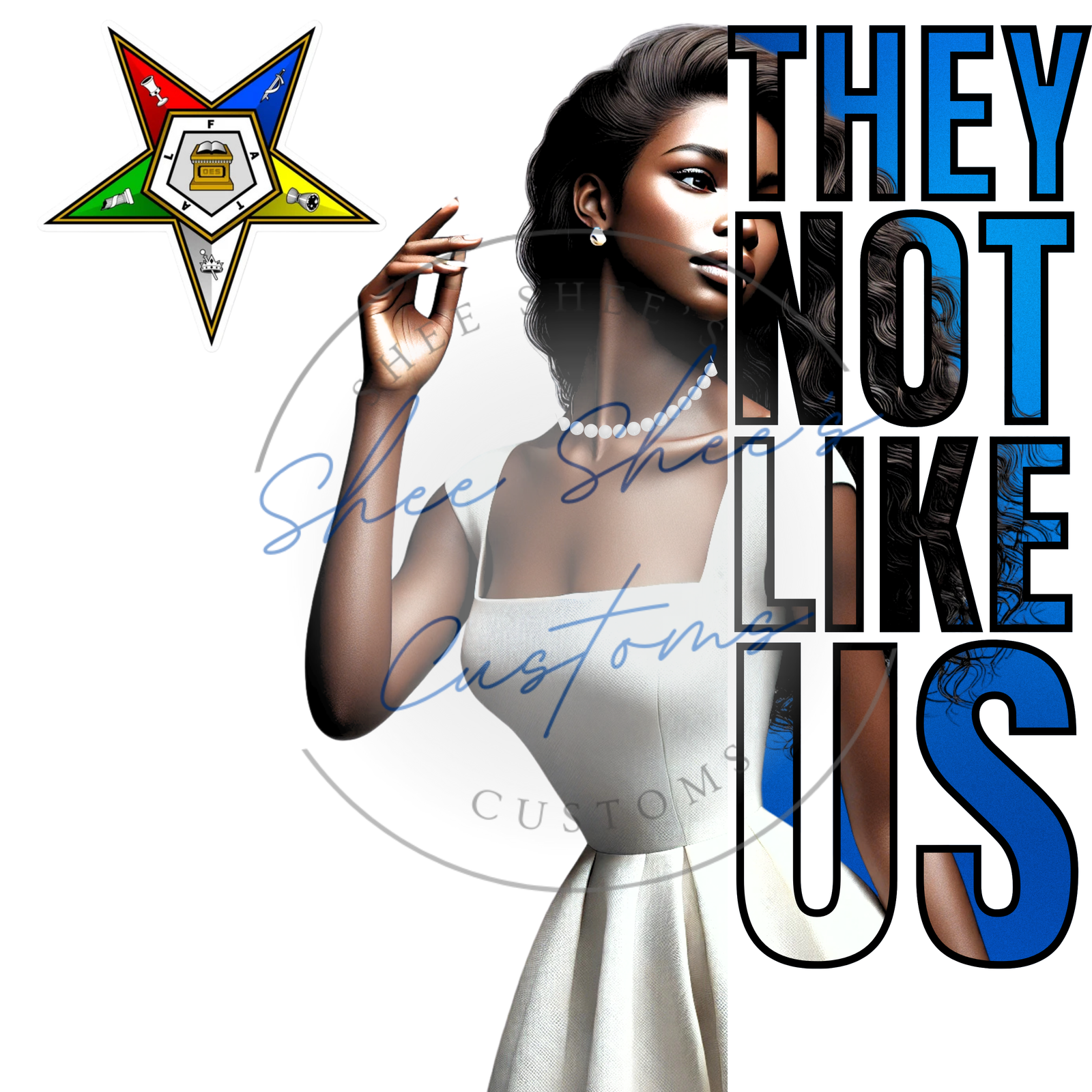 OES Woman They not like us - Image 2