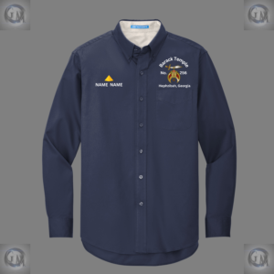 BARACK 256 DRESS SHIRT (NAVY BLUE)