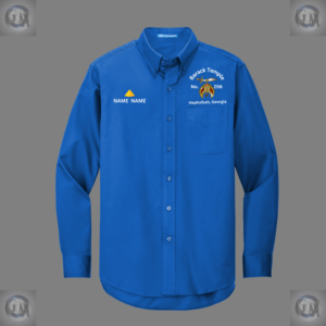 BARACK 256 DRESS SHIRT (HIGH BLUE)